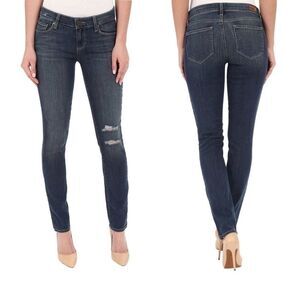 Paige Jeans Skyline Mid-Rise Distressed